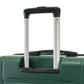 HouseOfZazla expandable 2-piece luggage set with TSA lock and spinner wheels in multiple colors