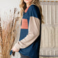 Heimish Full Size Color Block Button Down Shirt - Farnelli