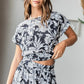 Mittoshop Tropical Print Top and Skirt Set - Farnelli