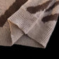 Men's Striped Fuzzy Knit Pullover Sweater - Farnelli