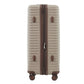 HouseOfZazla 4-piece hard shell luggage set with spinner wheels in multiple colors