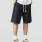 Men's Plus Size Drawstring Denim Shorts - Farnelli