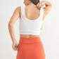 MONO B Ruched Front Active Tank - Farnelli