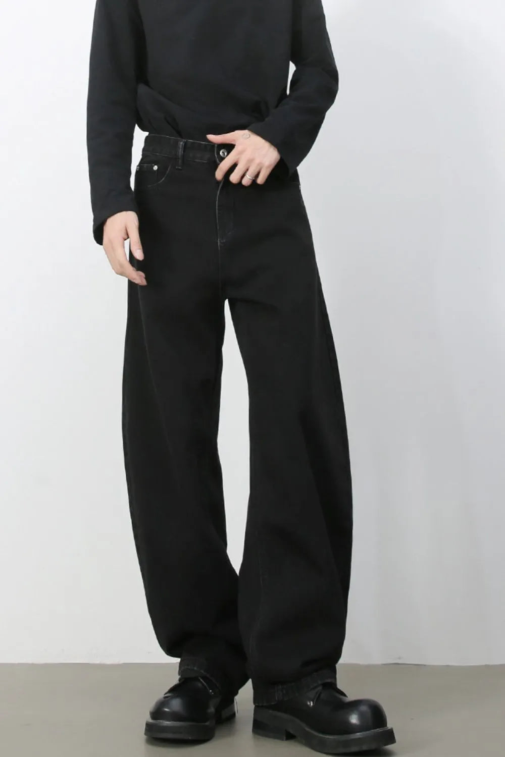Men's Wide Leg Jeans - Farnelli
