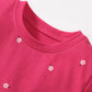 Children's Unicorn Rainbow Round Neck Casual Dress - Farnelli