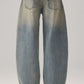 Men's Wash Wide Leg Jeans - Farnelli