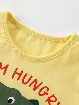 Children's Crocodile Short Sleeve T-Shirt - Farnelli