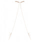 Obsessive Bijou Gold Draped Body Chain