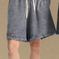 Men's Distressed Drawstring Shorts - Farnelli