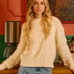 BiBi Checker Board Drop Shoulder Sweater - Farnelli