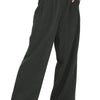 Zenana Double Gauze Elastic Band Pants - BLACK