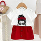 Children's Graphic Tee and Skirt Set - Farnelli