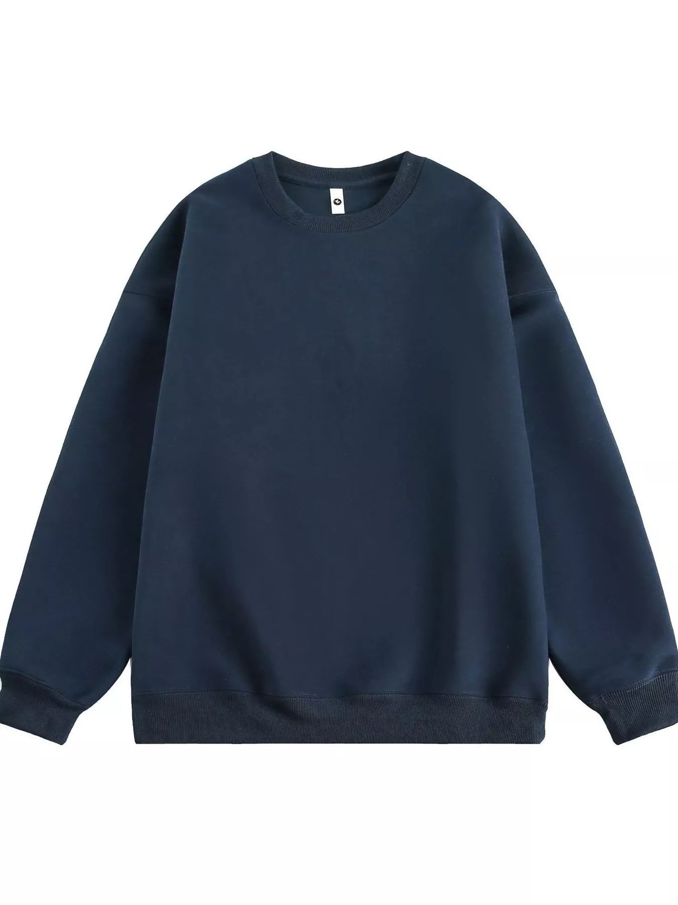 Men's Plus Size Crew Neck Long Sleeve Sweatshirt - Farnelli
