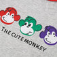 Children's Cute Monkey Tee and Shorts Set - Farnelli