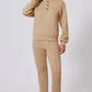 Half Snap Turtleneck Top and Pants Active Set - Farnelli
