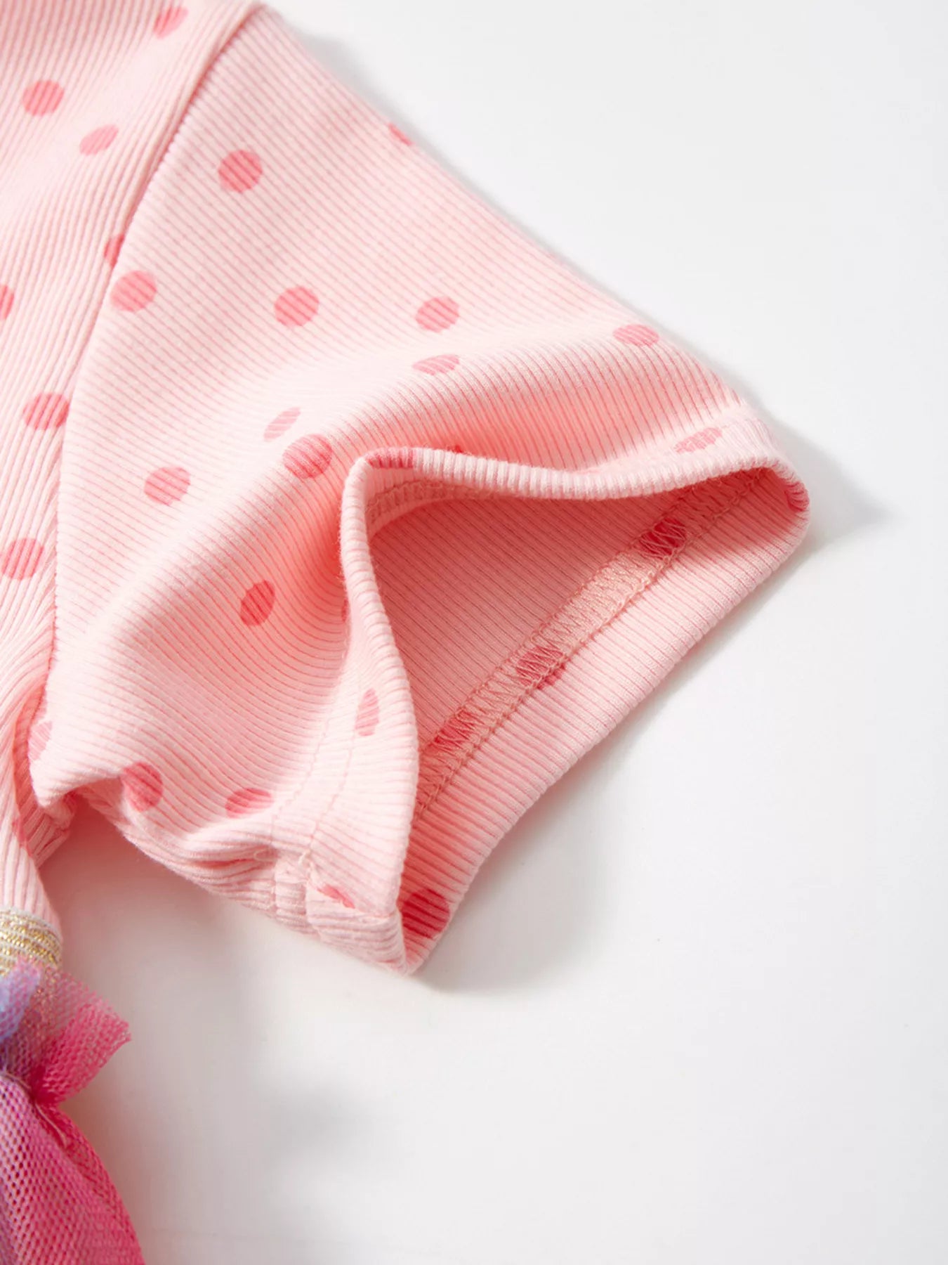 Children's Polka Dot Rainbow Tulle Dress - Farnelli