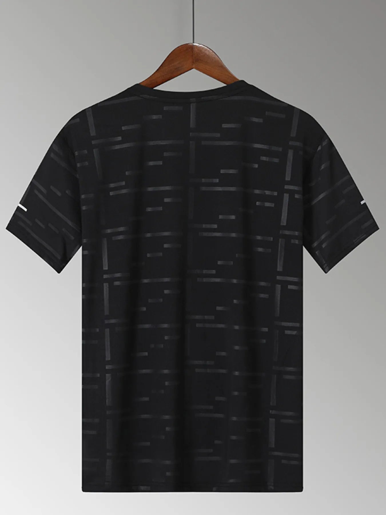 Men's Plus Size Round Neck Short Sleeve T-Shirt - Farnelli