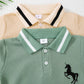 Children's Unicorn Embroidered Short Sleeve Polo - Farnelli