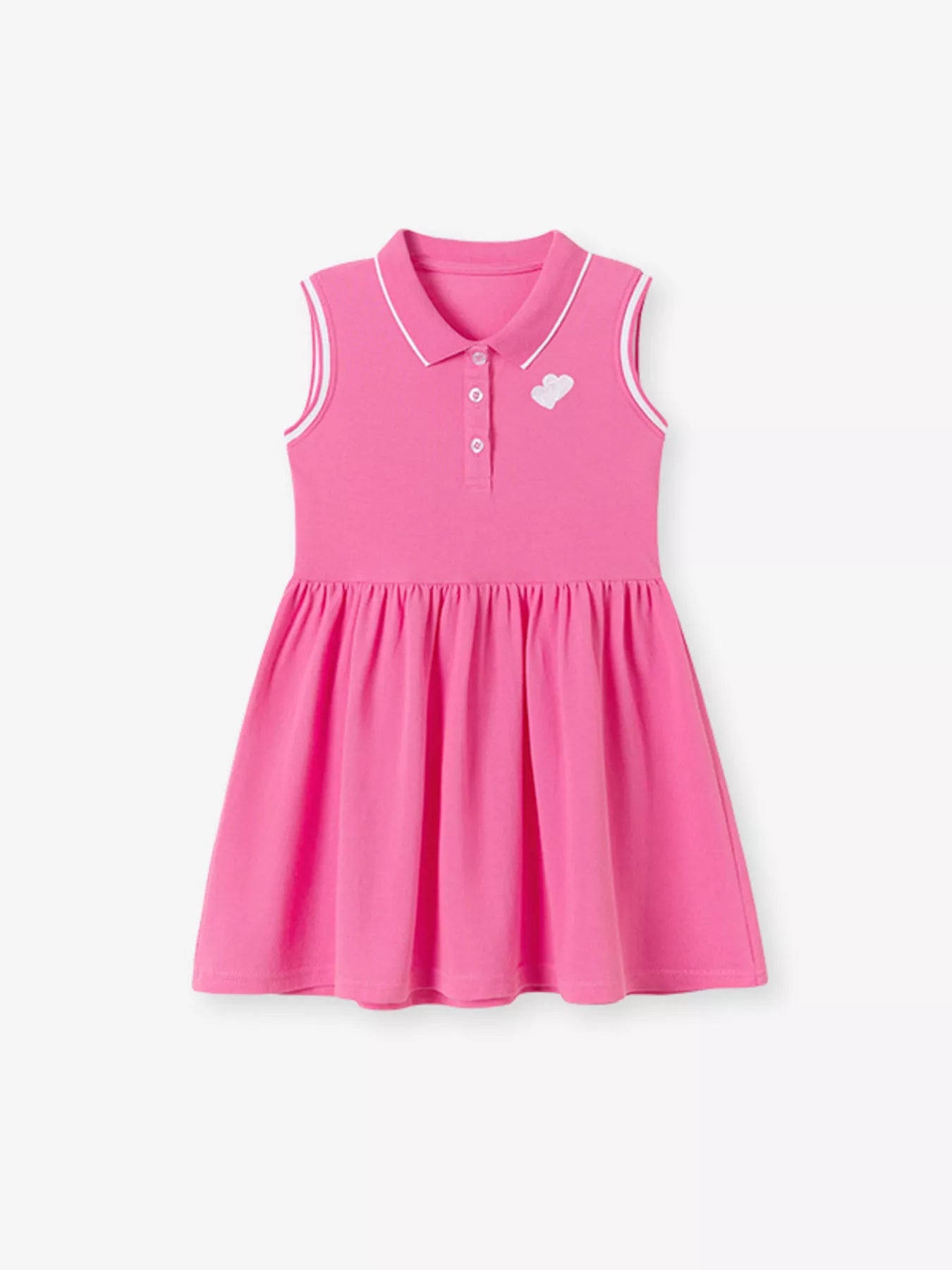 Children's Sleeveless Polo Dress - Farnelli