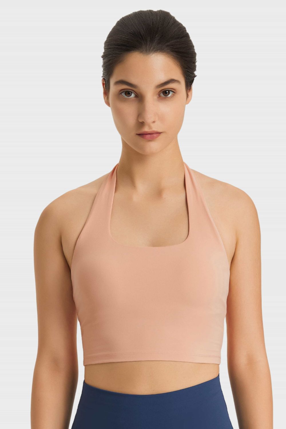 Millennia Breathable Halter Neck Sports Bra - Farnelli