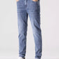 Men's Washed Slim Fit Jeans - Farnelli
