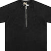 Men's Half-Zip Oversize T-Shirt - Black