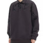 Men's Plus Size Letter Print Polo Collar Sweatshirt - Farnelli