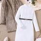 Children's Textured Sweater Dress and Open Front Cardigan Set - Farnelli