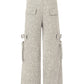 Men's Wide Leg Cargo Jeans - Farnelli