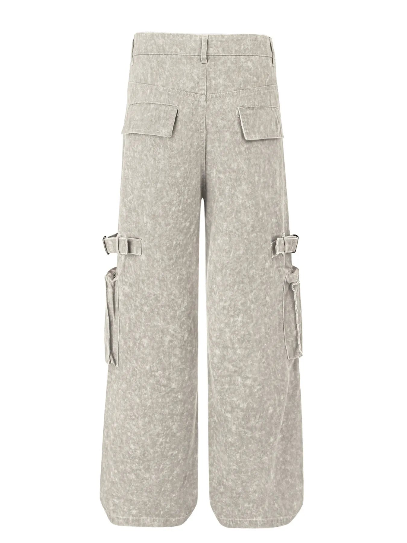 Men's Wide Leg Cargo Jeans - Farnelli