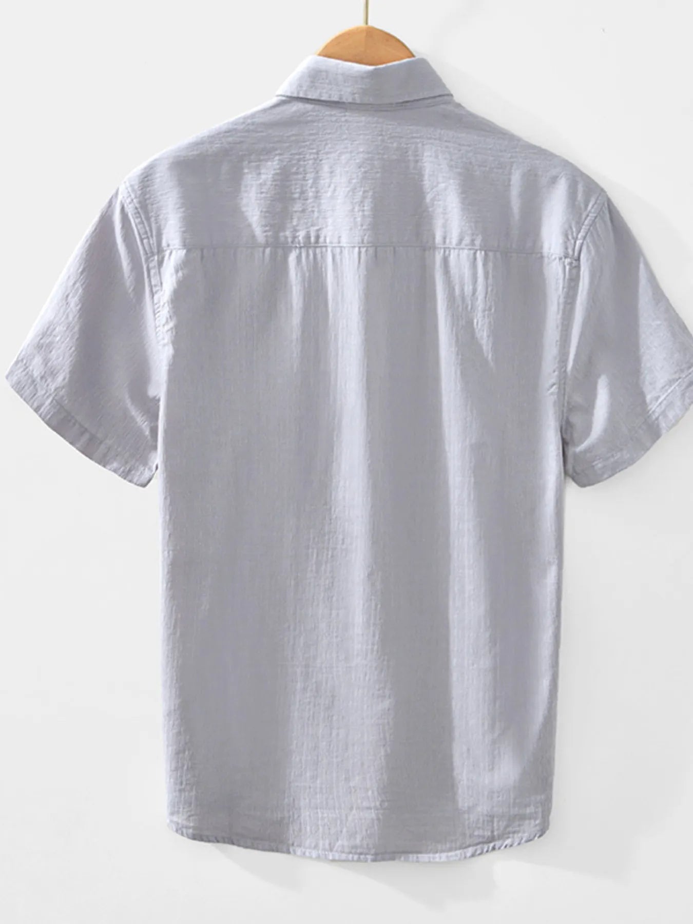 Men's Button Up Short Sleeve Shirt - Farnelli