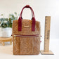Carry Courage GAME CHANGER mini backpack in a colorful paisley pattern