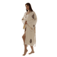 Women's Aztec Cotton Bathrobe – Long Kimono Style Robe