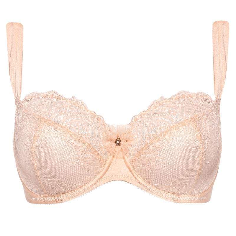 Ajour Mathieu 3-Part Cup Sheer Lace Bra-4