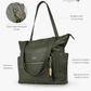 The Lillian Diaper Bag - Palmetto