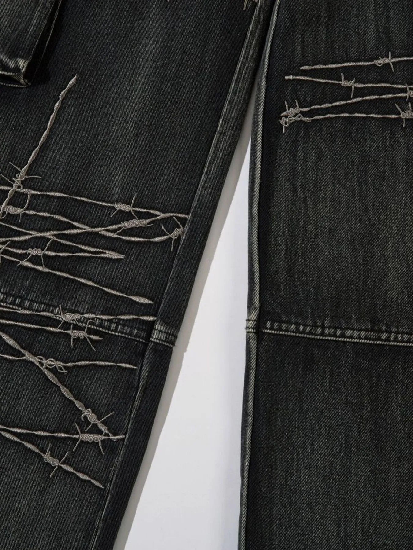 Men's Wide Leg Cargo Jeans - Farnelli