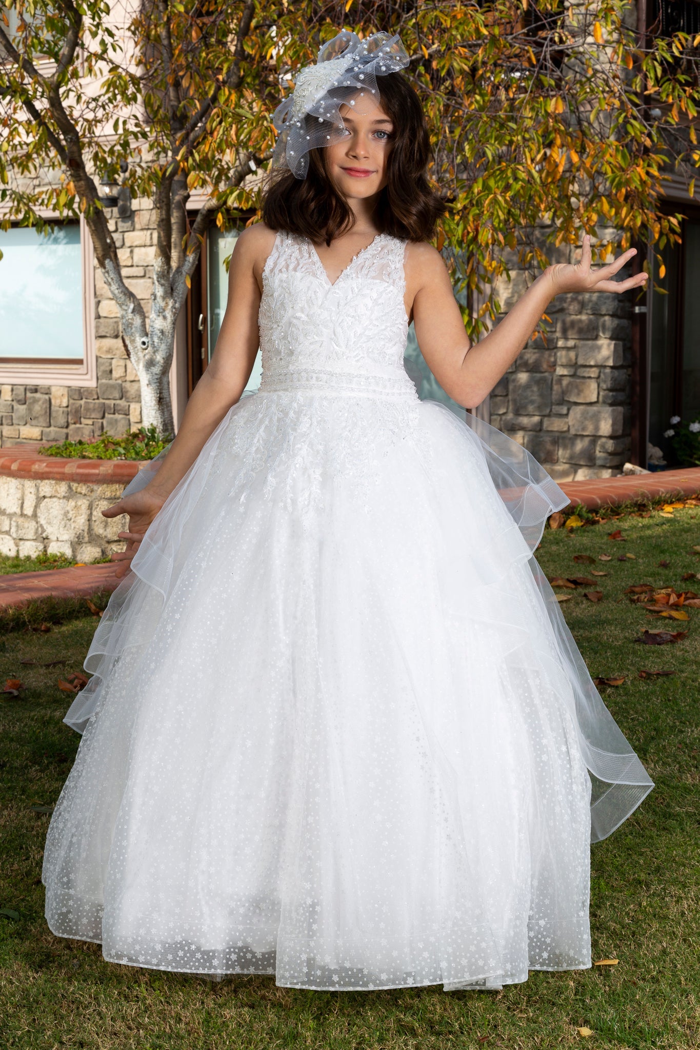 Elegant Majesty Girls Formal Dress-4
