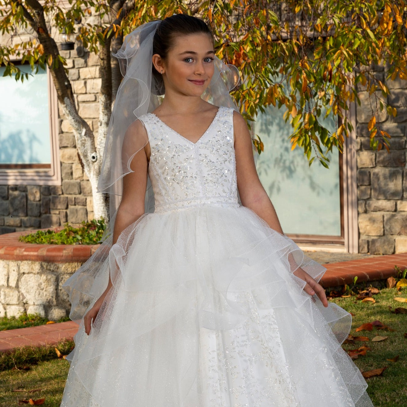 Princess Poise Girls Formal Dress-2