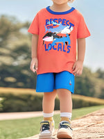 Children's Graphic Crew Neck T-Shirt - Farnelli