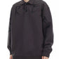 Men's Plus Size Letter Long Sleeve Polo Sweatshirt - Farnelli
