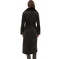 Genuine  Mink Fur Eco Suede Coat