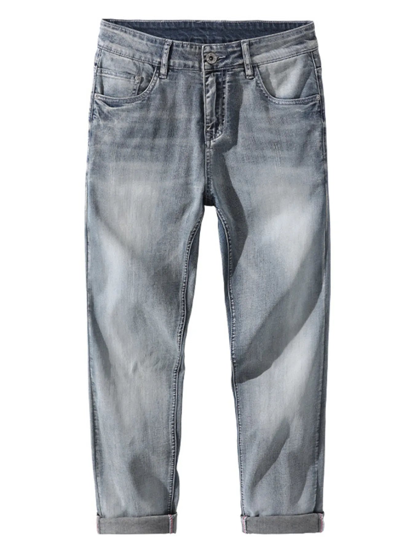 Men's Washed Slim Fit Jeans - Farnelli
