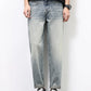 Men's Vintage Distressed Straight Leg Jeans - Farnelli