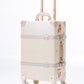 SarahFace 3 Pieces Luggage Sets - Cream White's