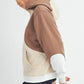 Aemi + Co Color Block Hoodie with Kangaroo Pocket - Farnelli