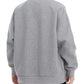 Men's Plus Size Striped Sleeve Zip-Up Sweatshirt - Farnelli