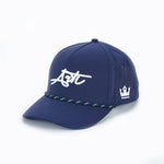 ARTI Navy Performance Rope Mesh Classic Hat with breathable mesh panels and rope detail