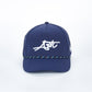 ARTI navy performance rope mesh classic hat with breathable mesh panels and curved brim