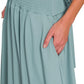 Zenana Heavy Woven Span Crop Tee & Skirt Set - Farnelli