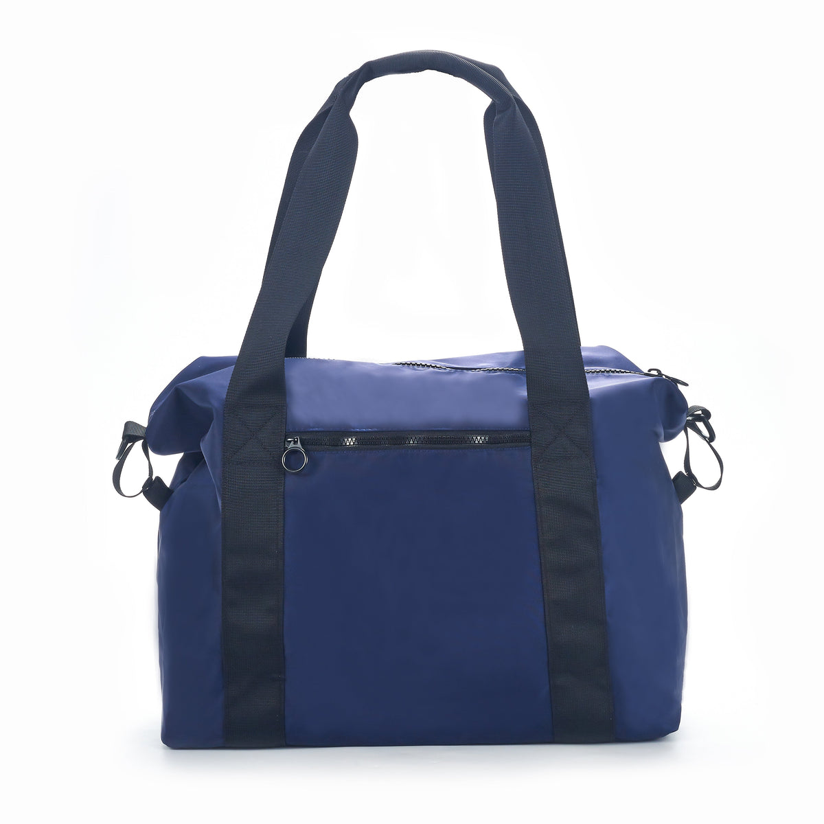 ARTI navy duffle bag with spacious main compartment and durable handles